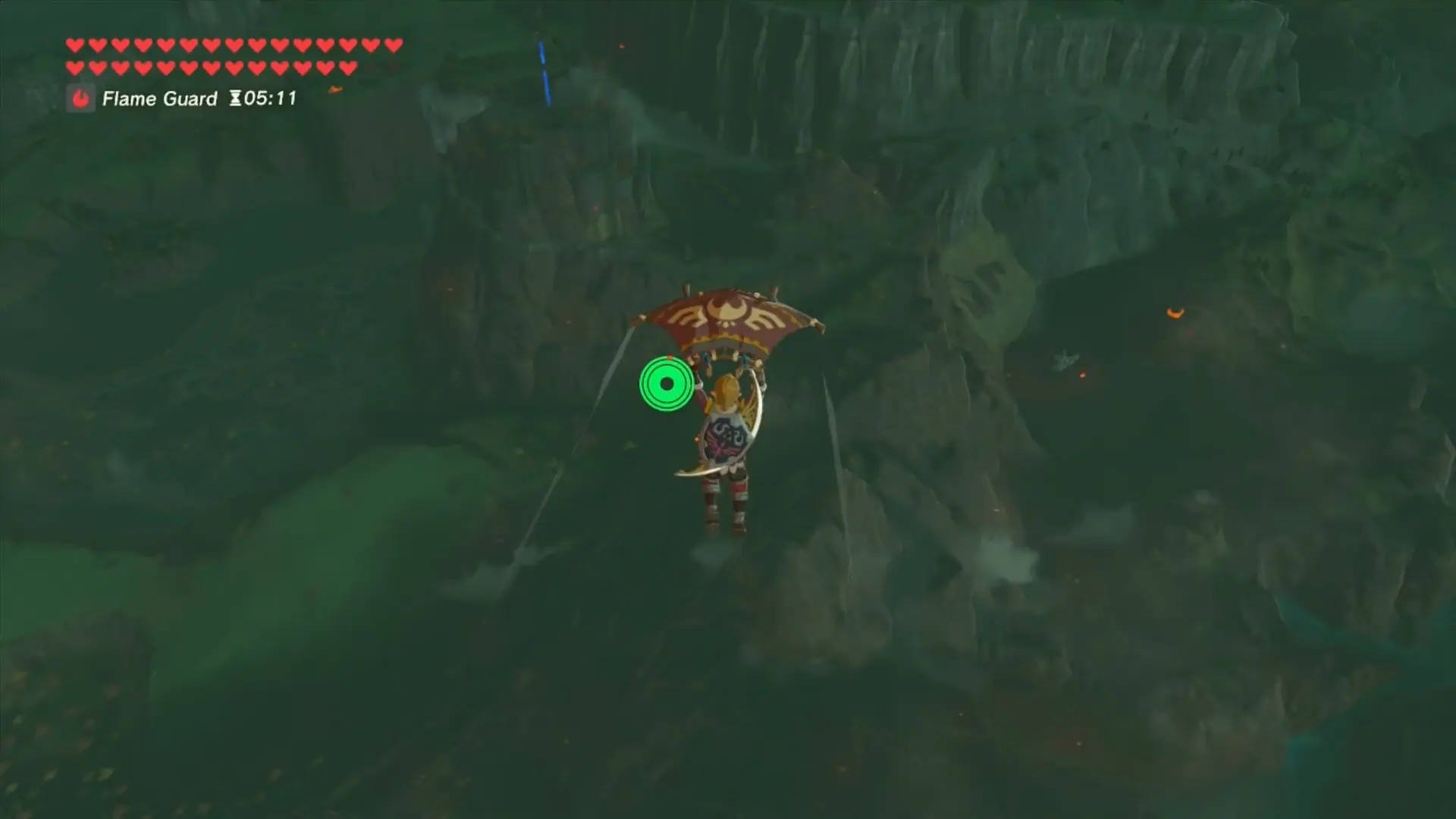 Another Zelda stamina wheel reference frame used for visual direction.